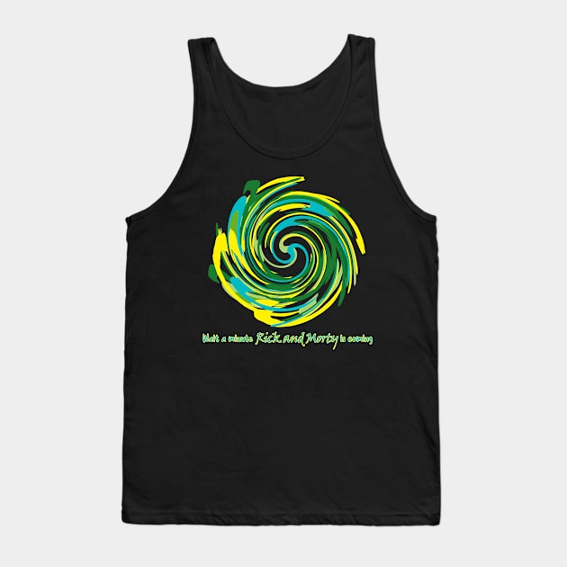 Wait a minute Tank Top by graphicganga